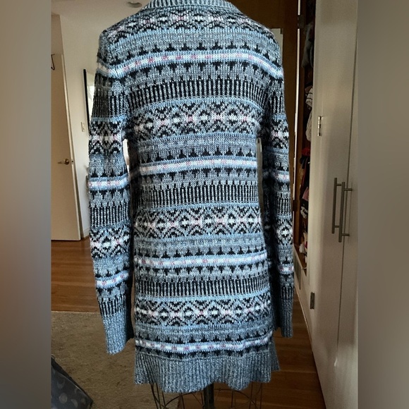 Bethany Mota Long Wrap Woven Cardigan, S, MSRP $79 - Picture 6 of 10